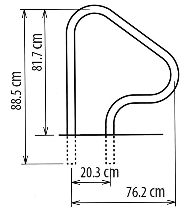 Pasamanos de Acero Inoxidable Flexinox | Albercas AH